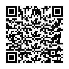 Kode QR untuk nomor Telepon +9518176308