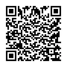 QR код за телефонен номер +9518176324