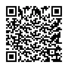 QR Code pour le numéro de téléphone +9518176329