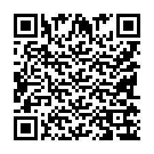 QR-koodi puhelinnumerolle +9518176333