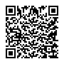 Codice QR per il numero di telefono +9518176336