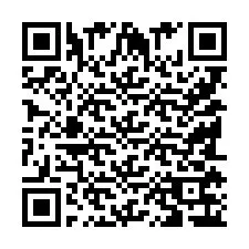 QR код за телефонен номер +9518176338