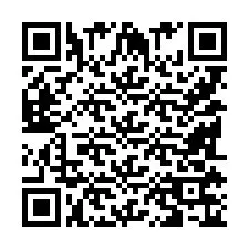 Código QR para número de telefone +9518176537