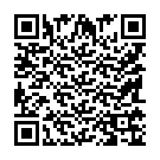 QR-code voor telefoonnummer +9518176541