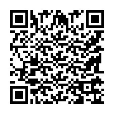 QR-koodi puhelinnumerolle +9518176585