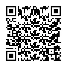 QR-koodi puhelinnumerolle +9518176589