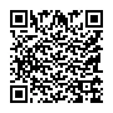 QR-koodi puhelinnumerolle +9518176604