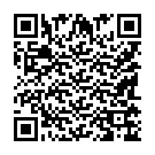 QR-koodi puhelinnumerolle +9518176635