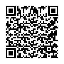 QR код за телефонен номер +9518176656