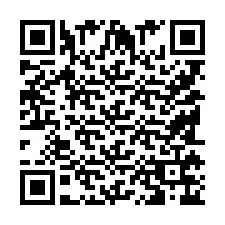 QR код за телефонен номер +9518176659