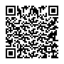 QR код за телефонен номер +9518176663