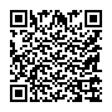 Código QR para número de telefone +9518176785