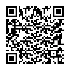 Código QR para número de teléfono +9518176800