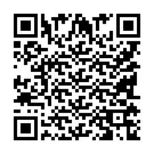 Codice QR per il numero di telefono +9518176833