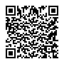 QR-code voor telefoonnummer +9518176835