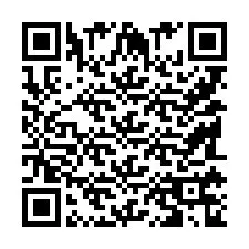 QR-koodi puhelinnumerolle +9518176841