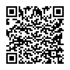 QR код за телефонен номер +9518176866