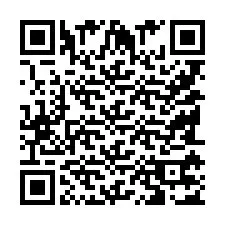 QR-code voor telefoonnummer +9518177008