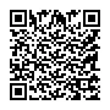 QR-код для номера телефона +9518177010