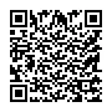 Código QR para número de telefone +9518177011