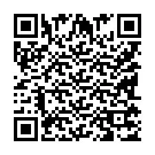 QR код за телефонен номер +9518177022