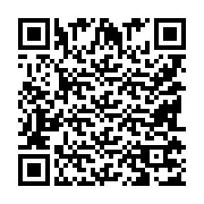 QR-koodi puhelinnumerolle +9518177027