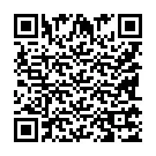 Código QR para número de telefone +9518177042