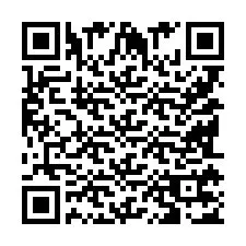 QR код за телефонен номер +9518177046