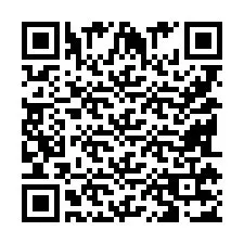 QR-code voor telefoonnummer +9518177057