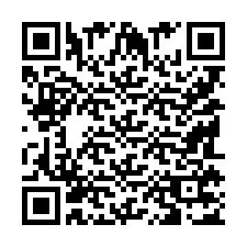 Código QR para número de telefone +9518177065