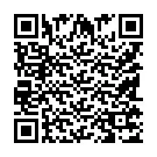 Kod QR dla numeru telefonu +9518177069