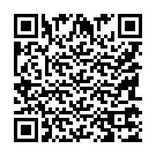 QR-code voor telefoonnummer +9518177080