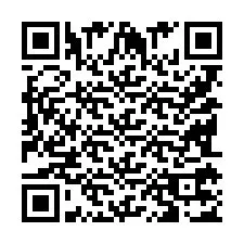 Código QR para número de telefone +9518177082