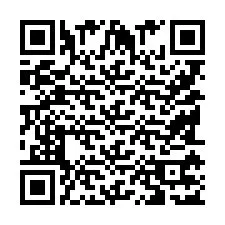 QR-koodi puhelinnumerolle +9518177109