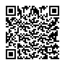 Código QR para número de teléfono +9518177146