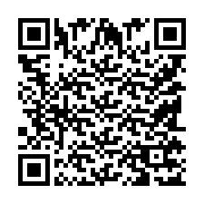 Codice QR per il numero di telefono +9518177169