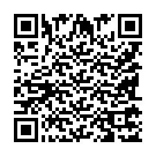 Codice QR per il numero di telefono +9518177186