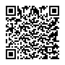 QR-код для номера телефона +9518177228