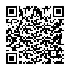 Codice QR per il numero di telefono +9518177279