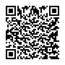 QR код за телефонен номер +9518177372