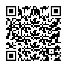 QR kód a telefonszámhoz +9518177400