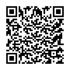 Codice QR per il numero di telefono +9518177401