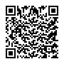 QR Code pour le numéro de téléphone +9518177419