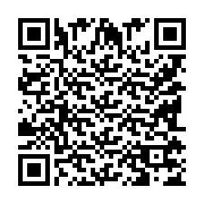 Código QR para número de teléfono +9518177422