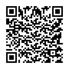 Kod QR dla numeru telefonu +9518177424