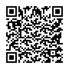 QR-Code für Telefonnummer +9518177426