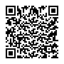 QR Code pour le numéro de téléphone +9518177444