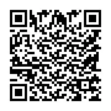 QR-koodi puhelinnumerolle +9518177449