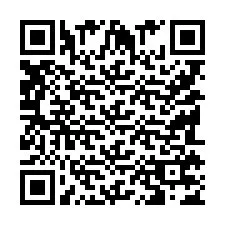 QR код за телефонен номер +9518177464