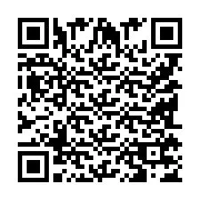 Código QR para número de telefone +9518177466